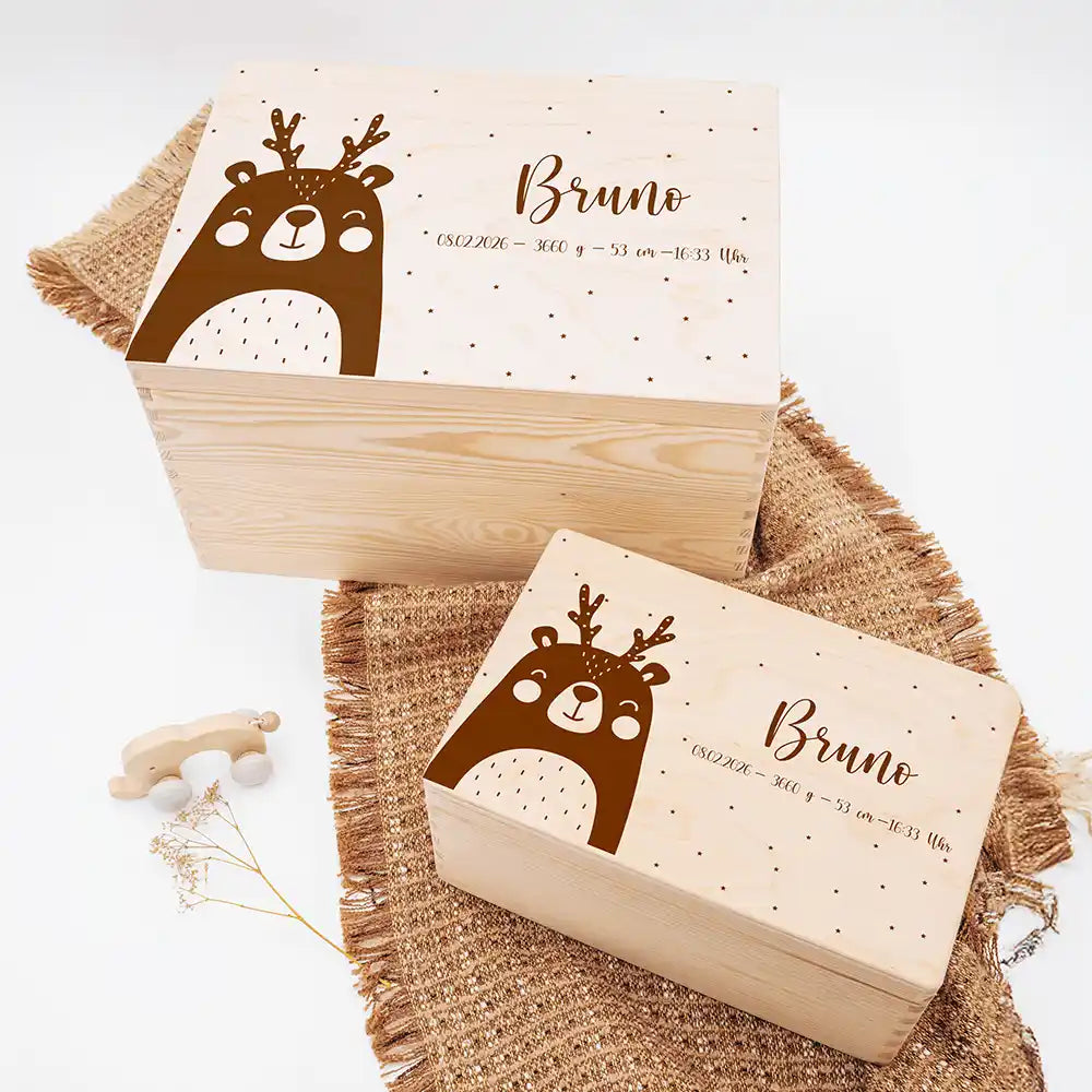 Personalisierte Erinnerungskiste X-Mas BĂ€r