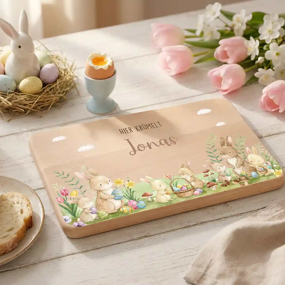 Frühstücksbrettchen Ostern - Osterglück