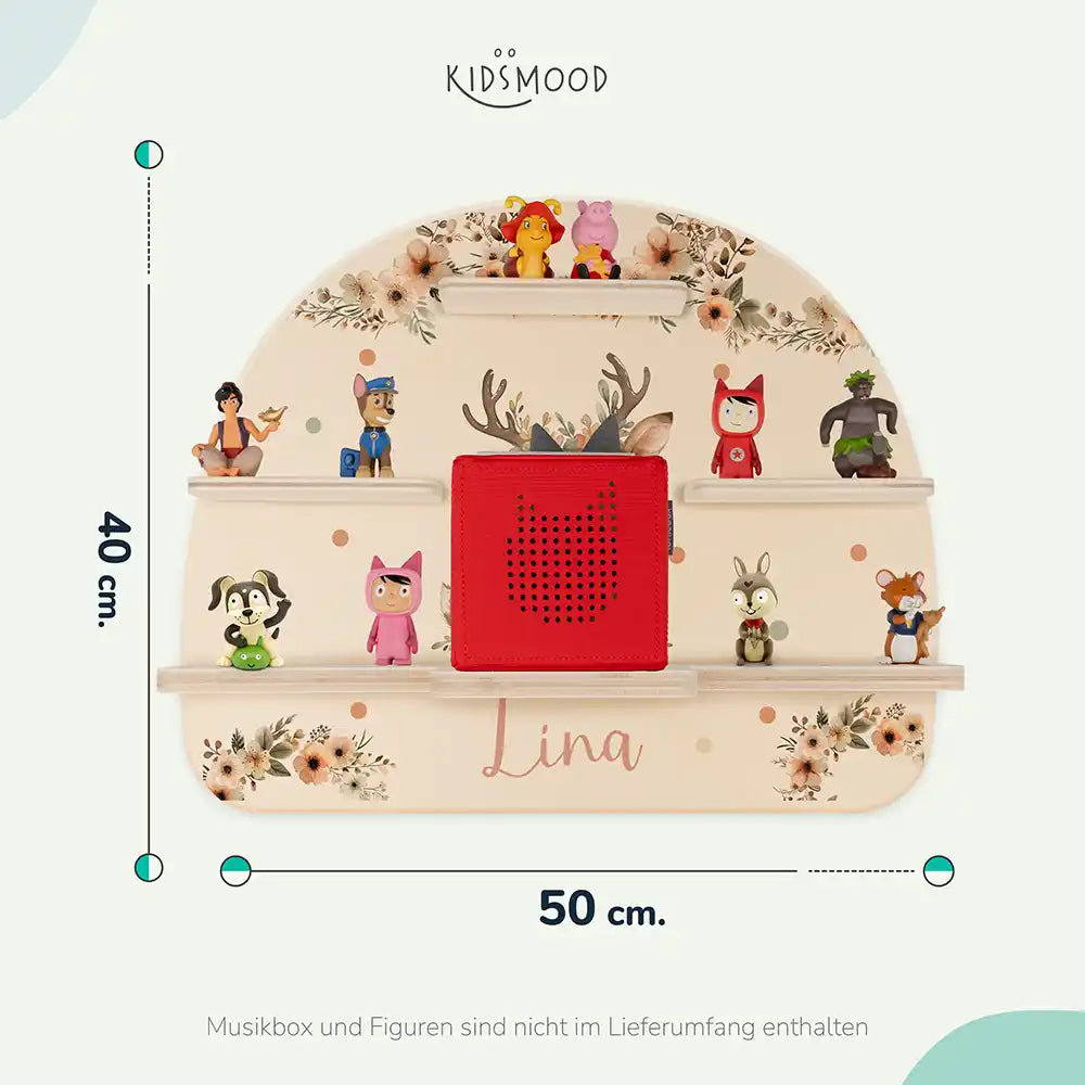 Kinderzimmer Bundle Tonieregal und Nachtlicht - Baby Reh