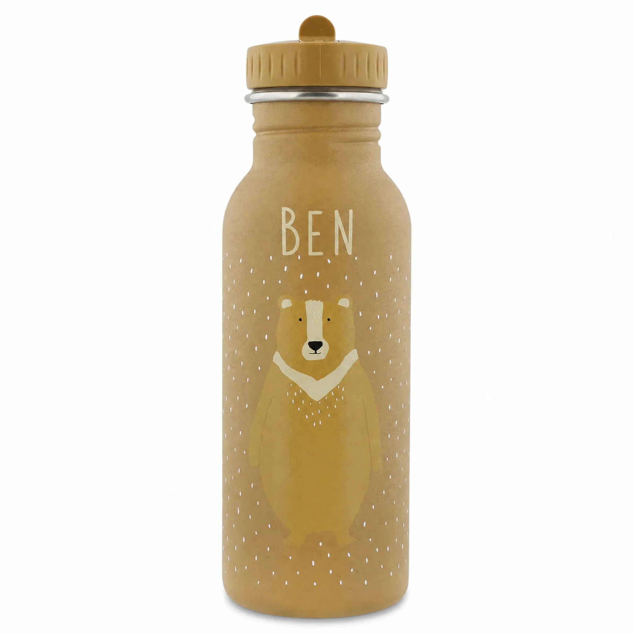 Trixie Trinkflasche Kinder BĂ€r, Tiermotiv-Detail mit Wunschname
