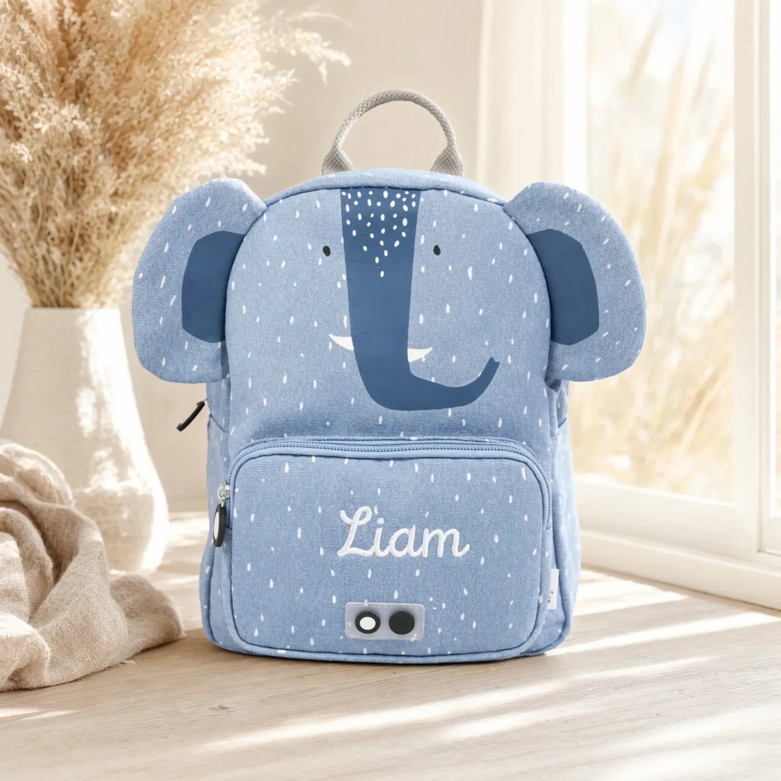 Trixie Kindergartenrucksack Elefant, Groß 7,5 L, ab 3 Jahren