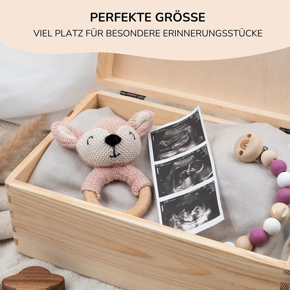 Erinnerungsbox Baby - Blumengarten