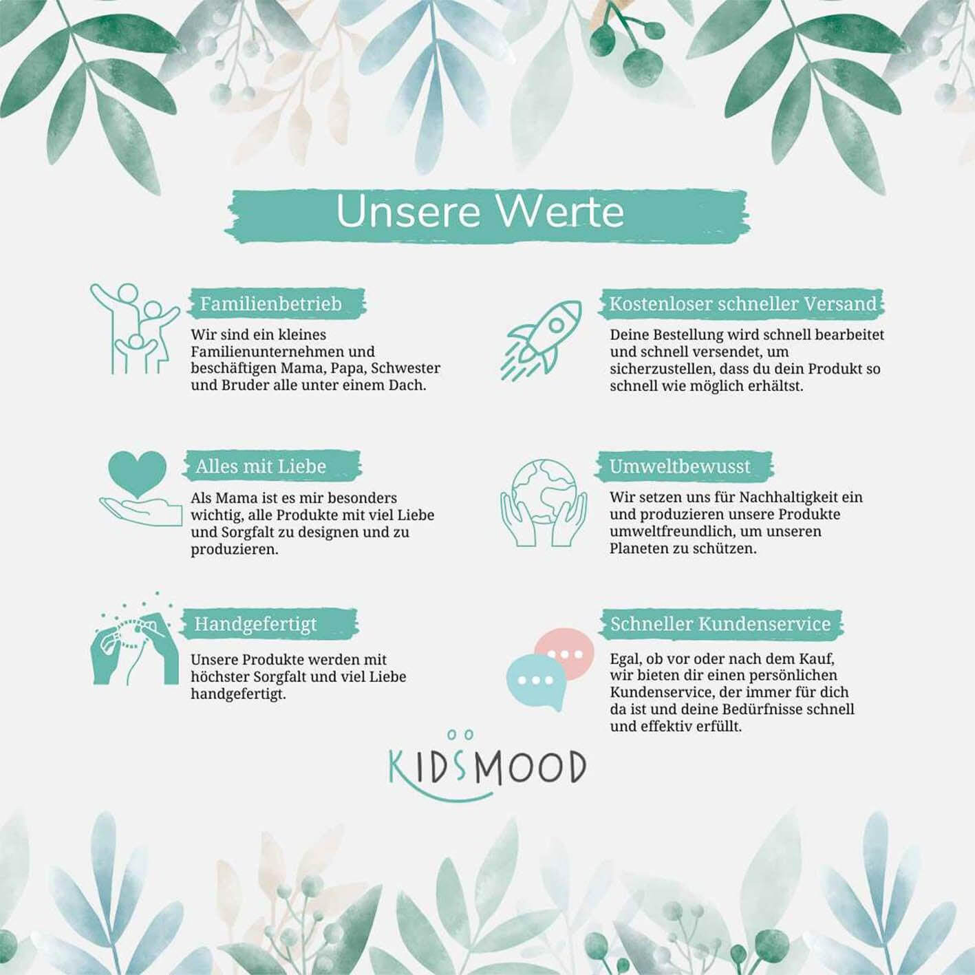 Personalisierte Erinnerungskiste Jungle Tiere - Kidsmood.de