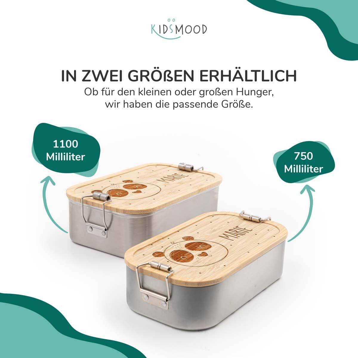 detailed view of panda bear design on lunchbox