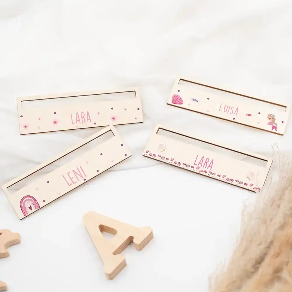 Lesehilfe personalisiert - Blumenwiese