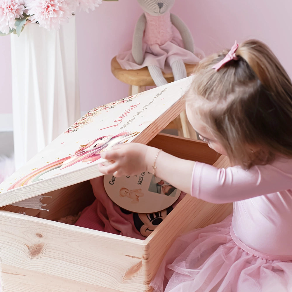 Erinnerungsbox Baby - Baby Einhorn