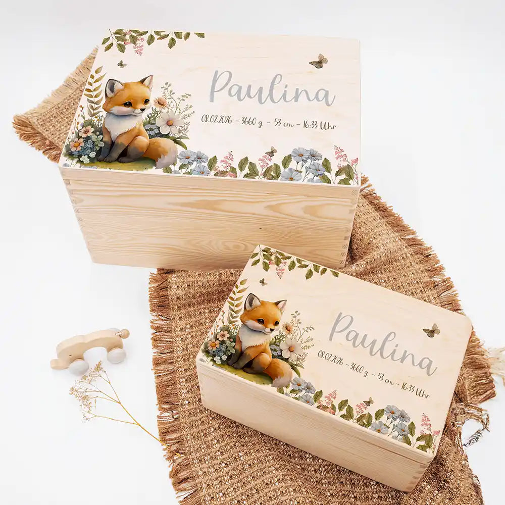 Erinnerungsbox Baby - Baby Fuchs