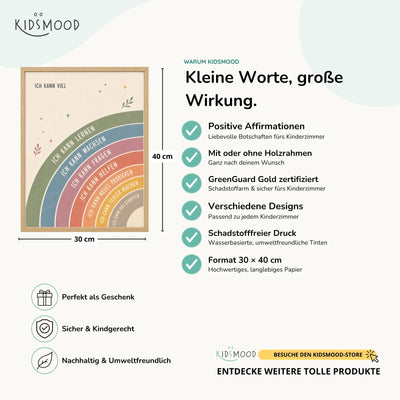 Regenbogen Ich kann viel