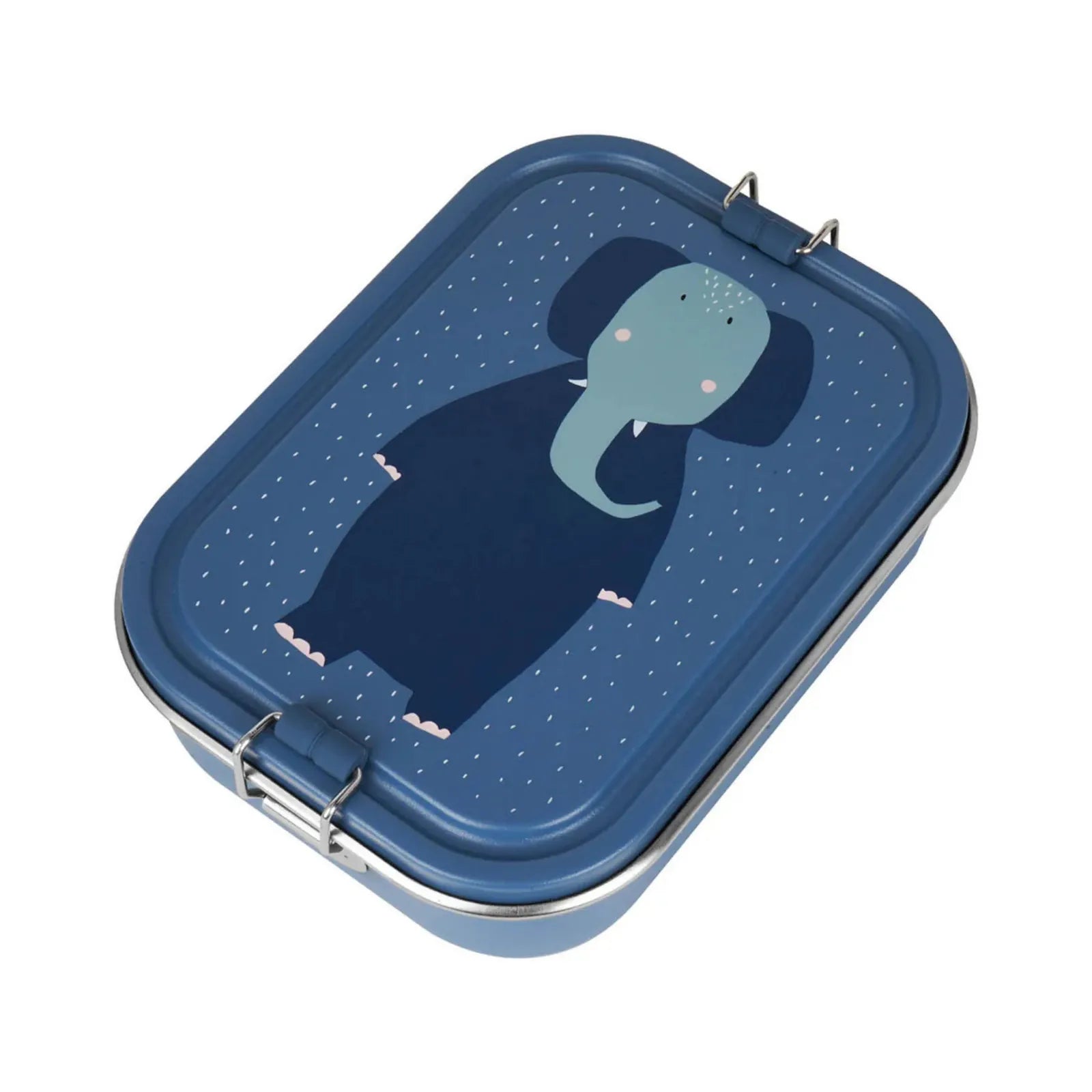 Trixie Brotdose Kinder Elefant, dicht schließende Clips mit Silikonverschluss