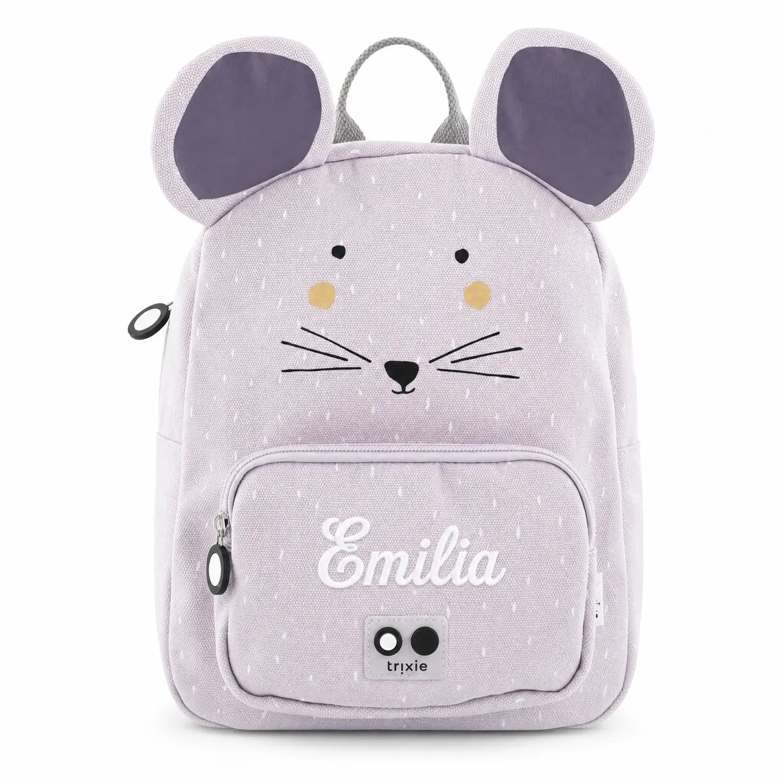 Trixie Kindergartenrucksack Maus, mit gesticktem Wunschnamen