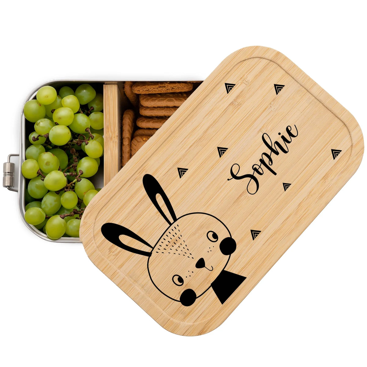 Brotdose personalisiert Hase