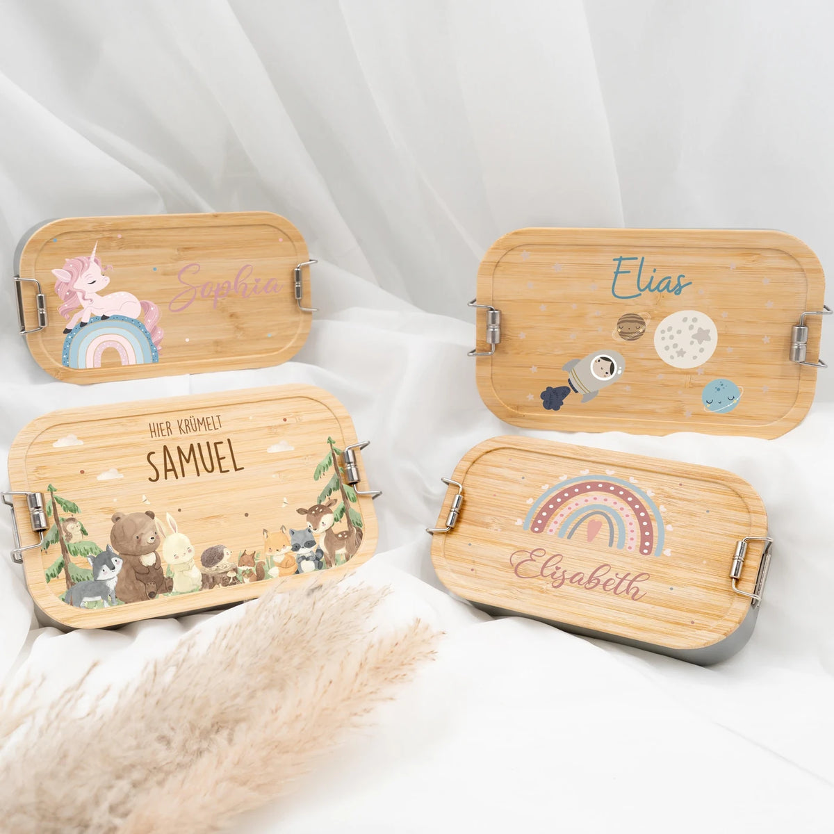 Brotdose personalisiert Weltall