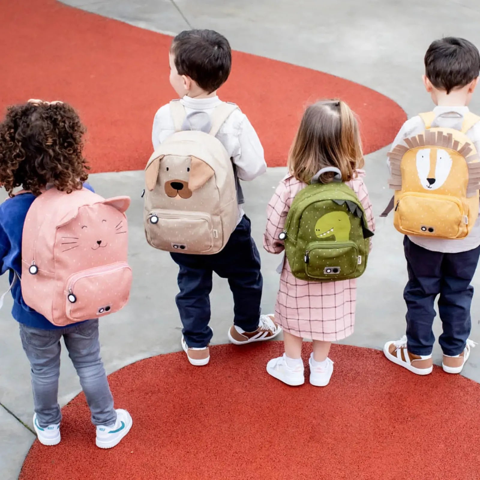 Trixie Kindergartenrucksack Tiger, 19 Designs zur Auswahl