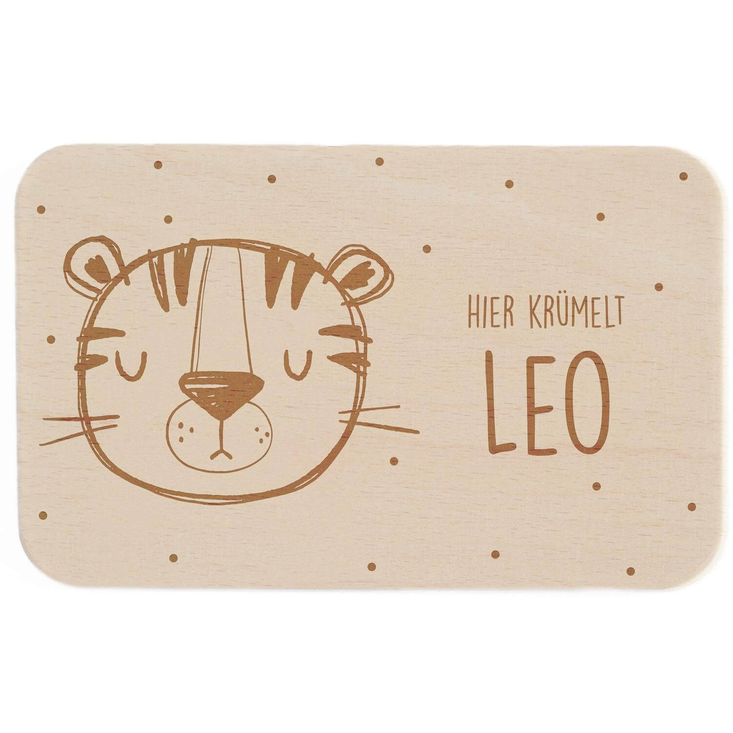 breakfast board with custom name and design
