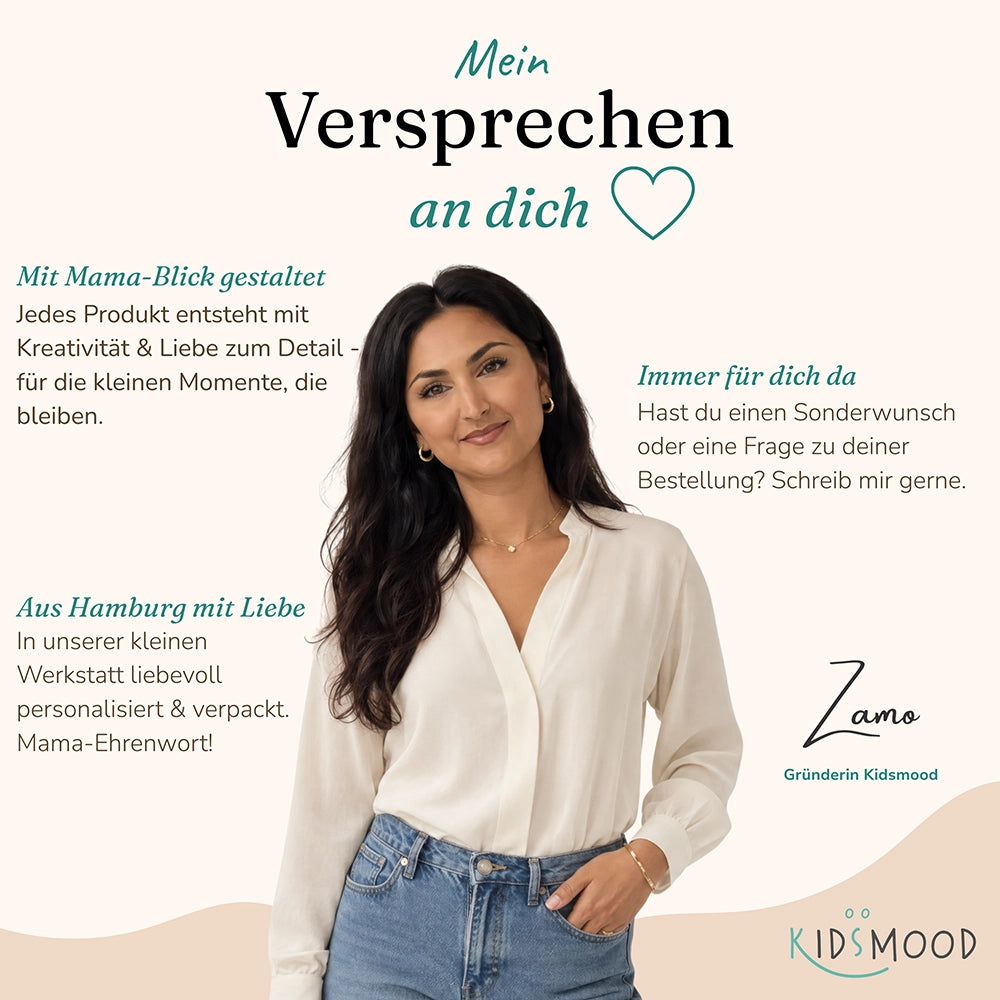 Nachtlicht Kinder personalisiert - Baby Reh