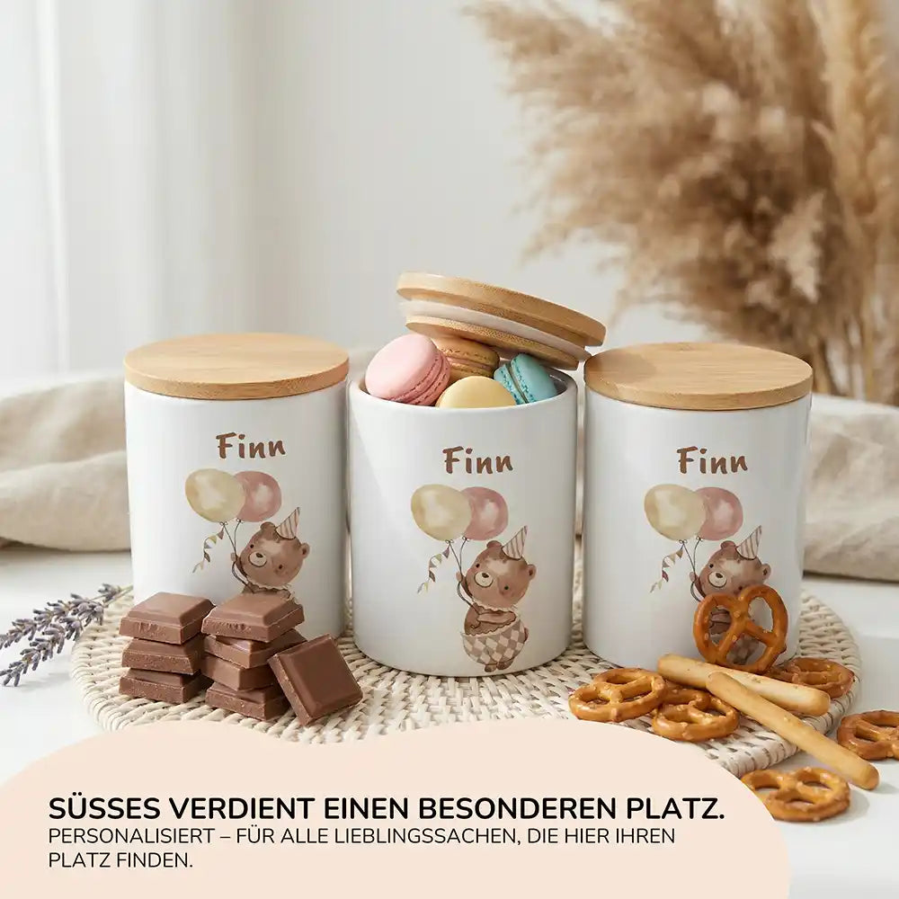 Personalisierte Keksdose Bär Geburtstag - Ansicht 15