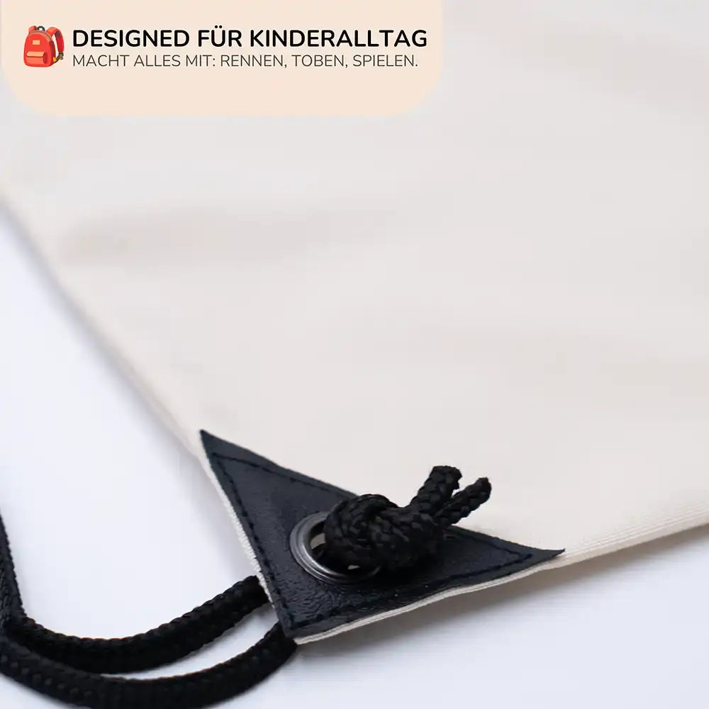 Personalisierter Turnbeutel mit Namen - Löwe