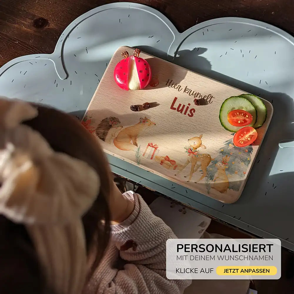 Frühstücksbrettchen Weihnachten - Weihnachtswunder