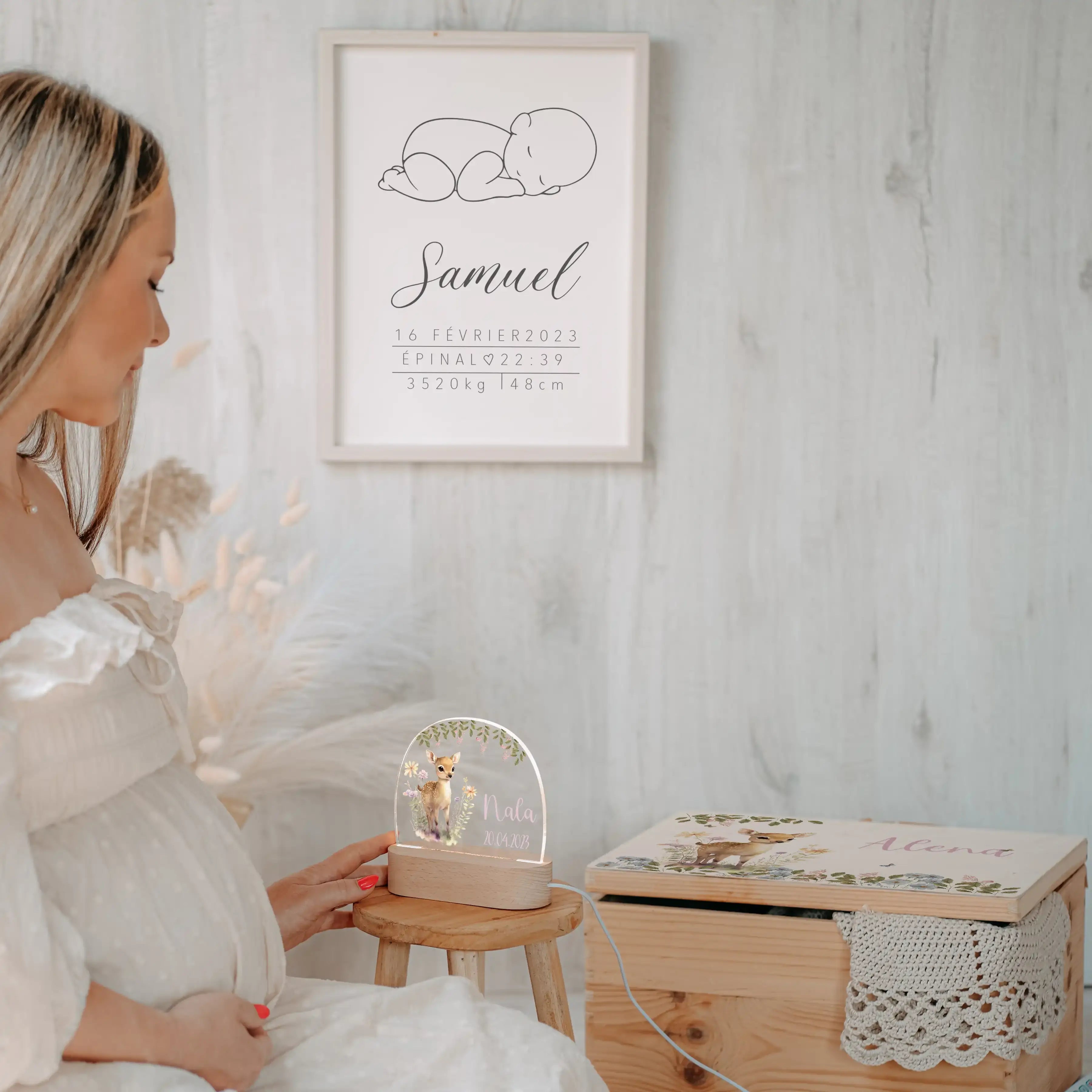 Geschenkset zur Geburt -  Reh | Baby Geschenk